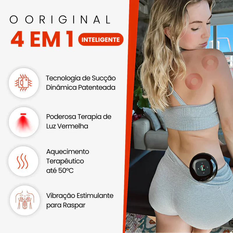 Ventosa Inteligente para Vasoterapia  | + Alívio e Recuperação Muscular