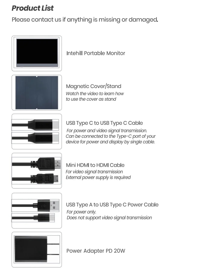 Monitor OLED Portátil,