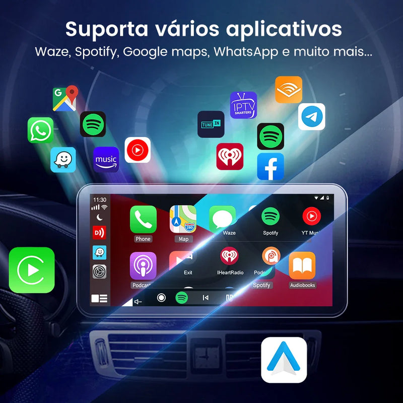 Adaptador Dongle para Multimídia Carplay sem fio