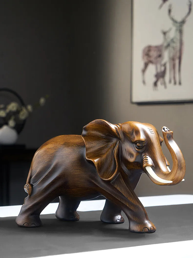 Decoração Escultura Elefante