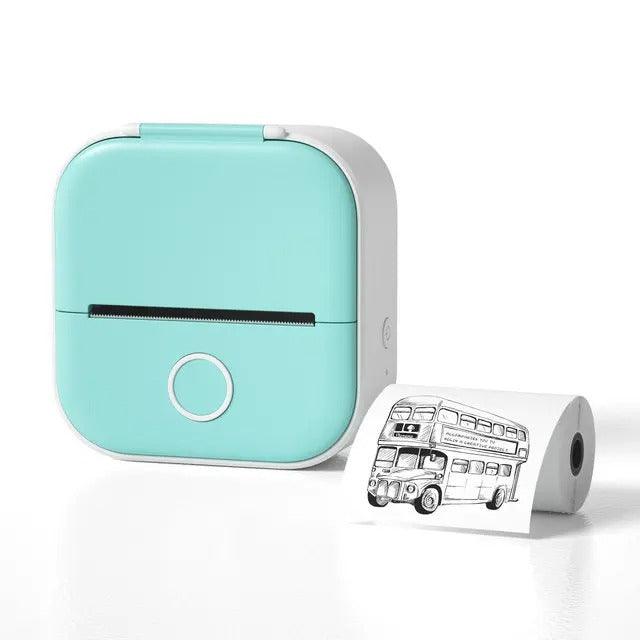 Mini Impressora Bluetooth - PrintPic Prático® + 1 Rolo de Brinde 🎀